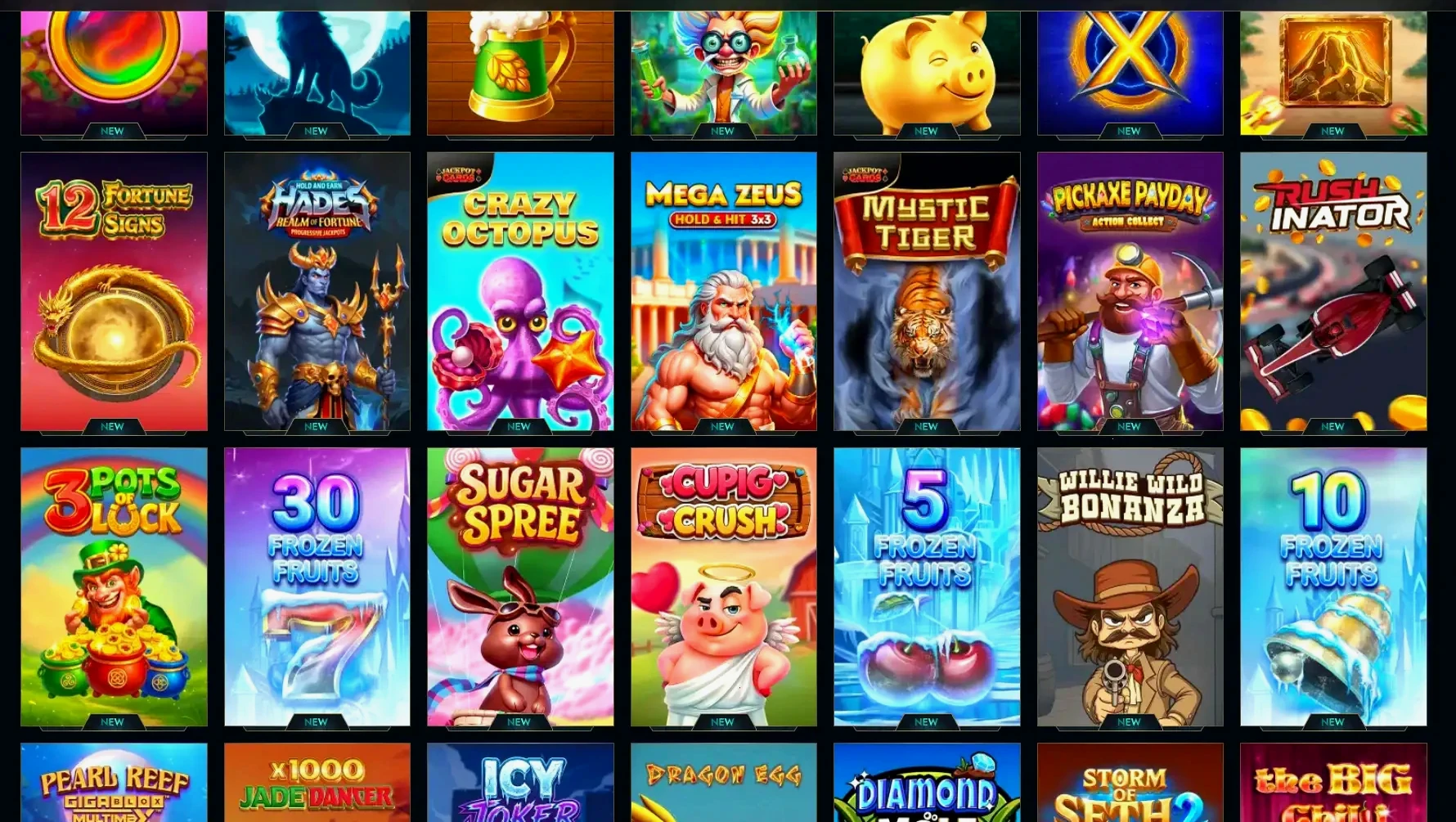 Dendera Casino Übersicht
